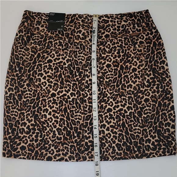 NWT INC Leopard Print Skirt - Picture 10 of 10
